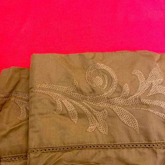 🆕 NWOT! Fieldcrest Luxury Standard Pillowcases Set of 2. 500 Thread Count - Picture 3 of 7